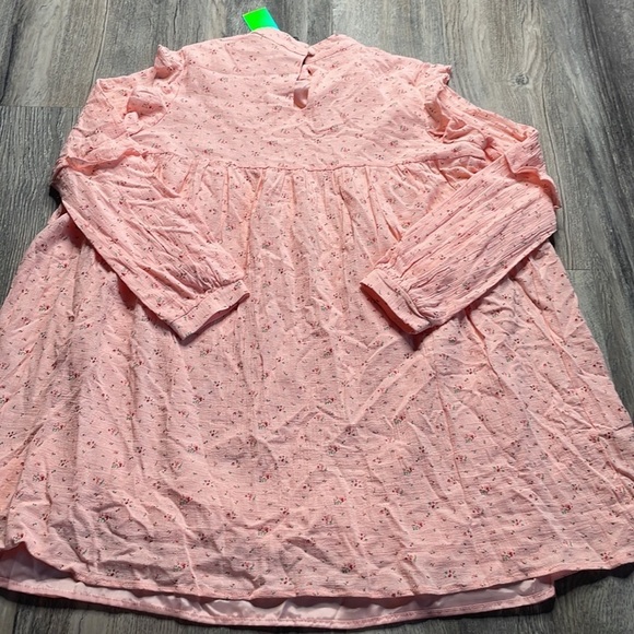 NWT Daisy Street Long Sleeve Smock Dress in Ditsy Floral, size medium - Picture 9 of 14